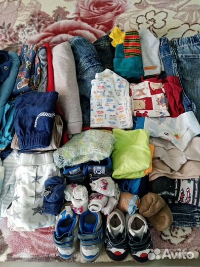 Пакет вещей на мальчика 3-18мес
