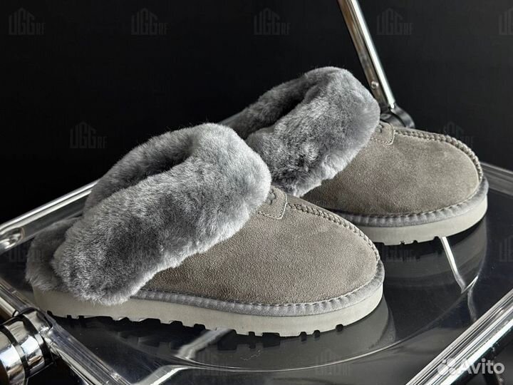 Тапочки Угги Ugg Slippers Scufette Grey