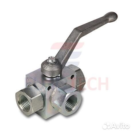 Кран трёхпутевой шаровый rsap3V05 1