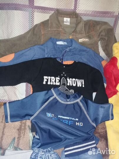 Детские вещи пакетом на мальчика 74 80
