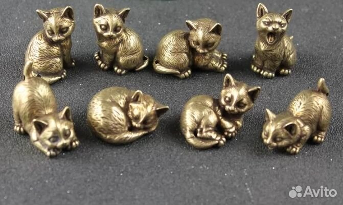 Игрушка котенок киндер котята фигурка кошечка