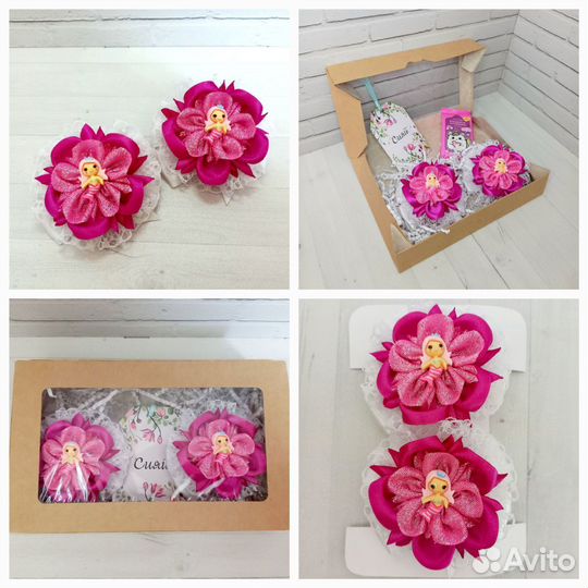 Бантики для волос