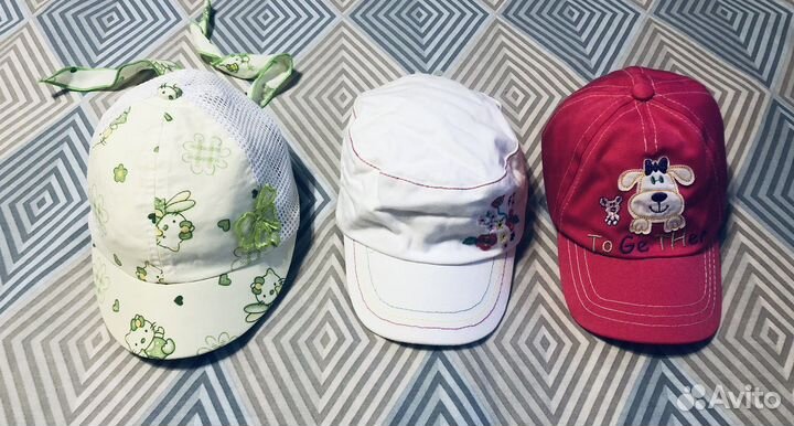 Кепка Бейсболка Косынка для девочки