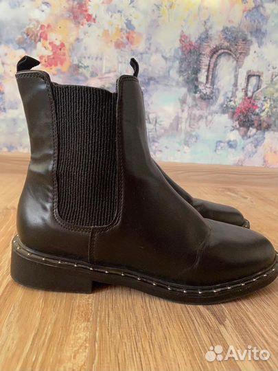 Ботинки весенние осенние женские zara 36