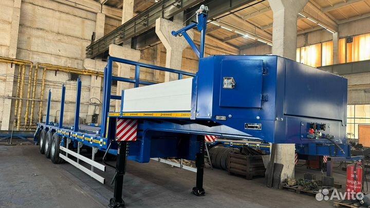 Полуприцеп трал (тяжеловоз) Авиком 98713-04 высокорамный, 2024