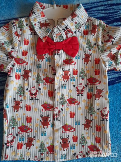 Новогодний костюм для мальчика 98