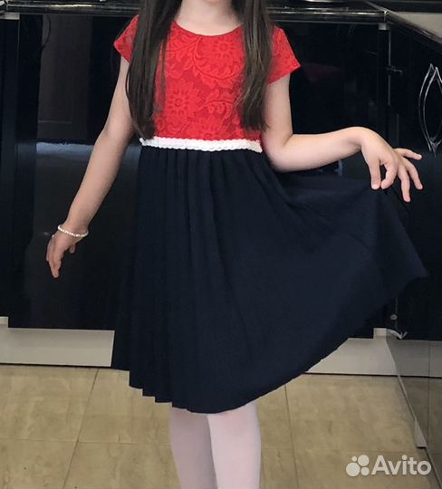 Платья для девочки (белое, красное, розовое)