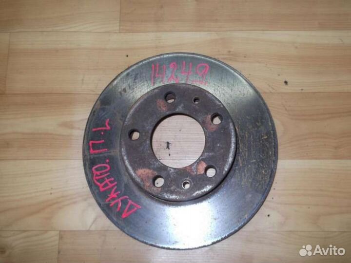 Диск тормозной передний Fiat Ducato 2003