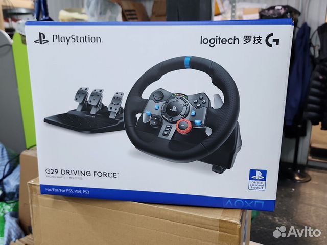 Игровой руль logitech g29 купить в Москве | Электроника | Авито