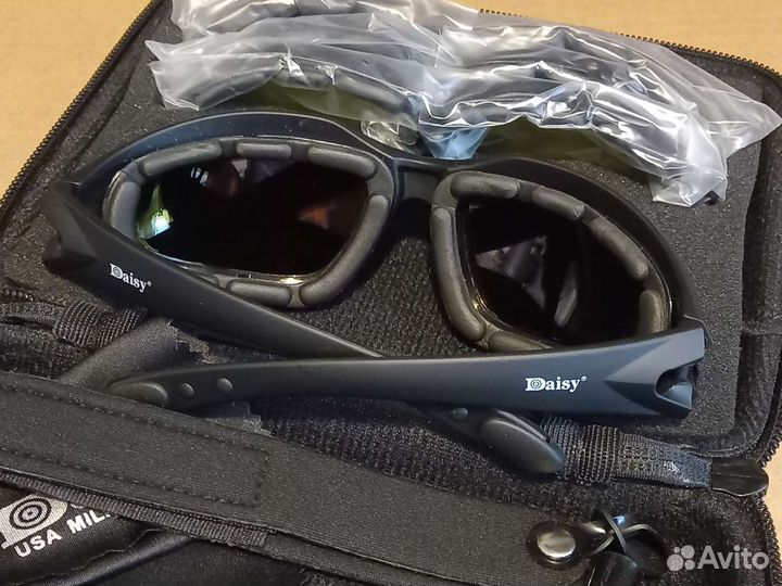 Очки защитные мото