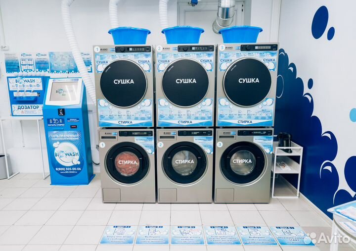 Прачечная самообслуживания
