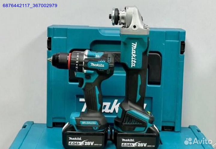 Набор Makita 2в1 Шуруповерт, ушм