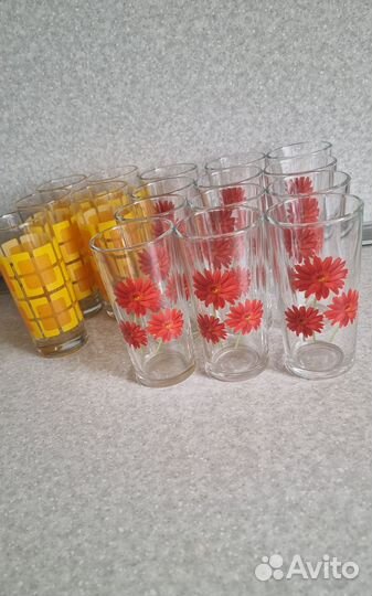 Набор новых стаканов 12 шт, цена за все