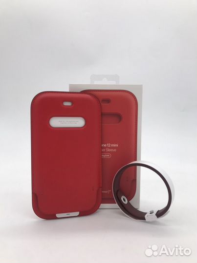 Чехол на iPhone 12 mini оригинал Scarlet