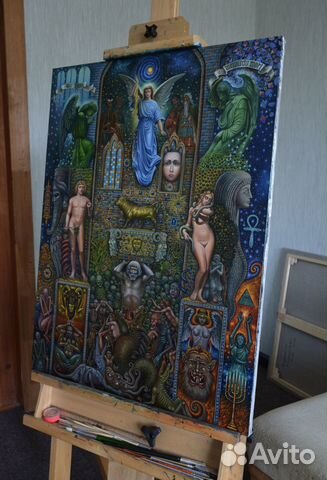 Картина маслом на холсте