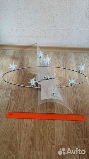 Люстра потолочная на галогеновых лампах