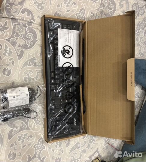 Мышь и клавиатура проводные