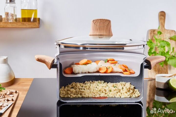 Новая Кастрюля Tefal Natural Force G2669053