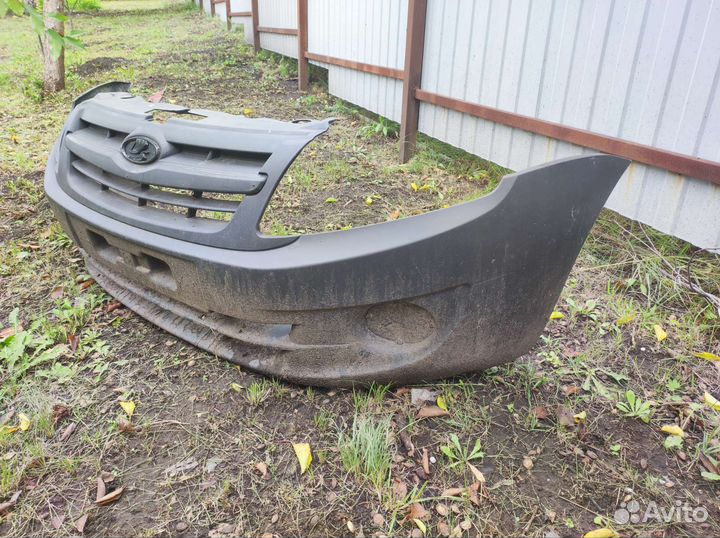 Бампера шагрень передний и задний на LADA Granta