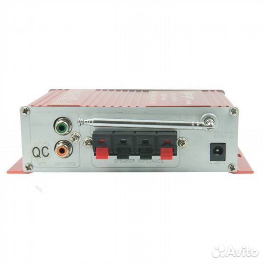 Усилитель мощности звука стерео 2*20 Вт FM USB SD