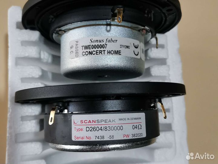 В/Ч Scanspeak Sonus Faber