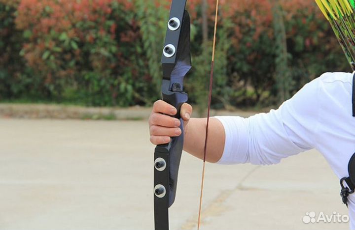 Лук для стрельбы рекурсивный 18кг+6 стрел