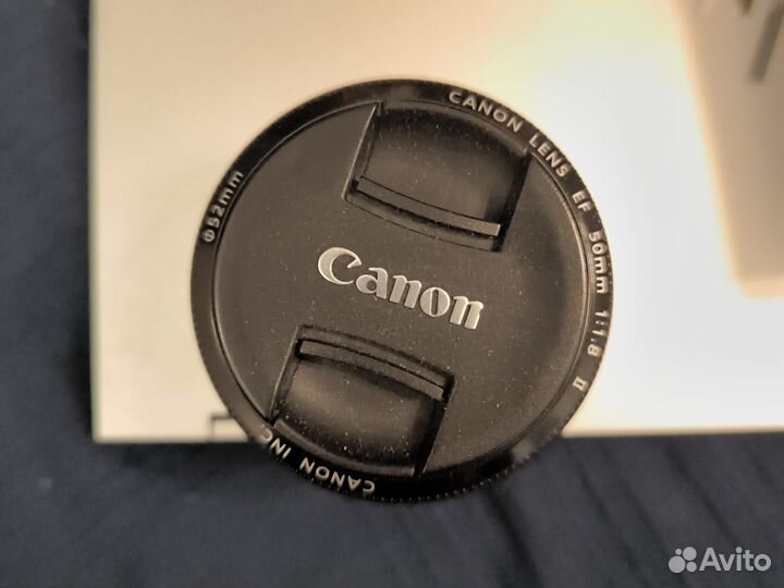 Объектив canon 50mm 1 8 II