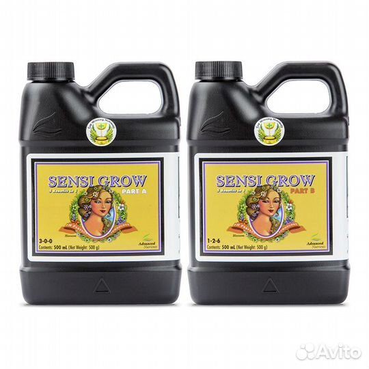 PH perfect Sensi Grow A+B Advanced Nutrients 0.5 л