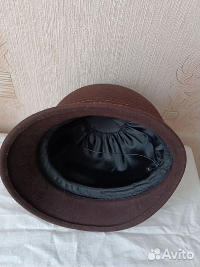 Шляпа фетровая женская