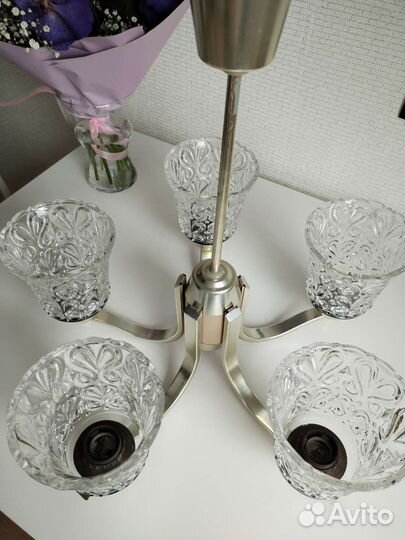 Хрустальная люстра СССР