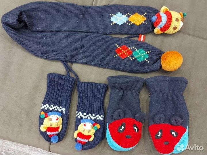 Варежки+шарфик
