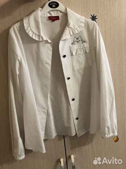 Рубашка для девочки 146