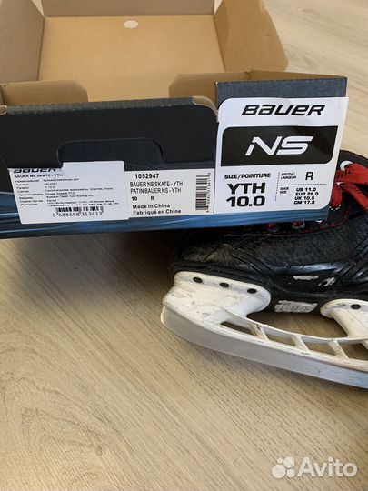 Хоккейные коньки bauer