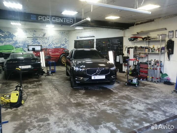 Обучение ремонту вмятин без покраски PDR