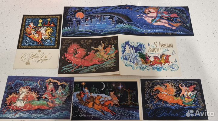 Открытки разных лет