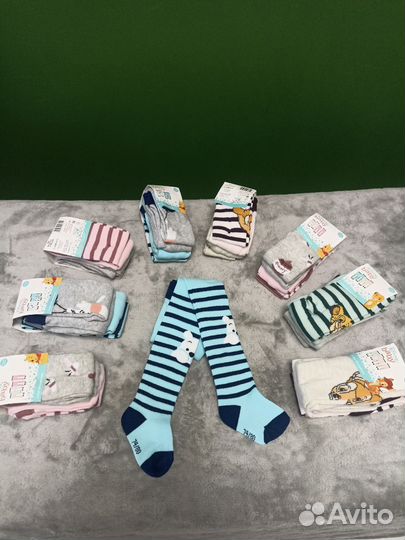 Детские колготки комплект из 2 шт 68 92