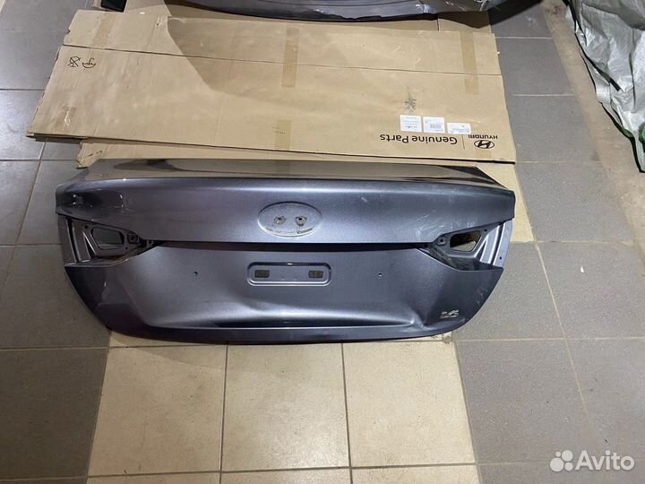 Крышка багажника solaris 2020