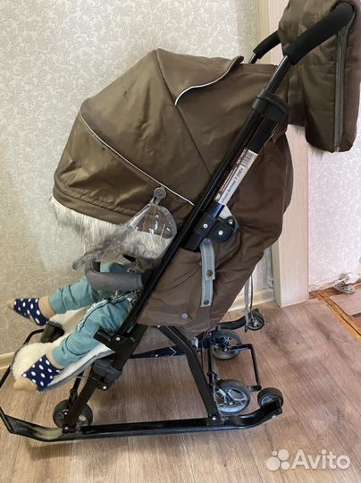 Коляска санки