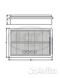 Фильтр воздушный SB926 SCT