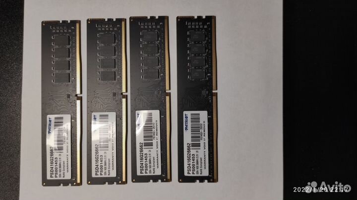 DDR4 Patriot psd416g26662 16 GB