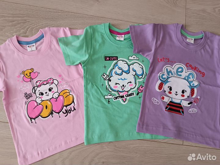 Футболки детские новые