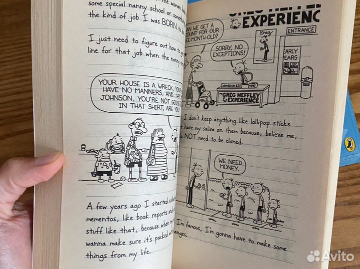 Комикс на англйиском Diary of a Wimpy Kid