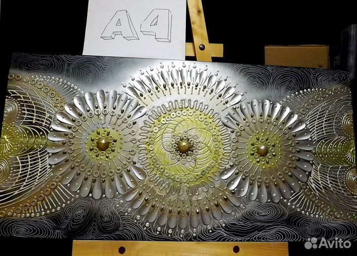 Картина (звезды), панно, авторская