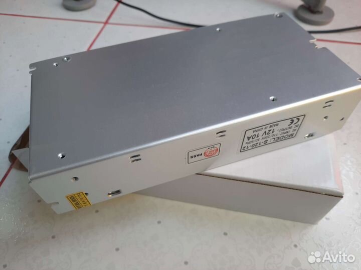 Блок питания 12в 120 Вт 10A новые 24v/6a