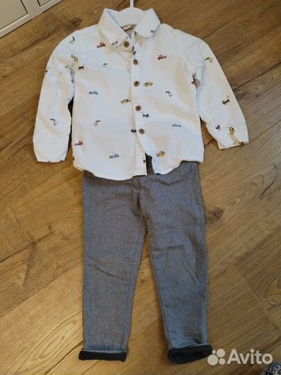 Рубашка и брюки для мальчика 98