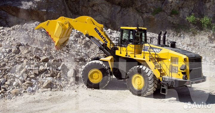 Фронтальный погрузчик Komatsu WA600-6, 2023