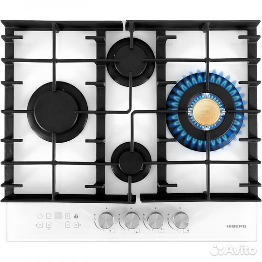 Газовая варочная поверхность Hiberg VM 6145 W