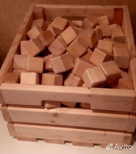 Деревянные кубики