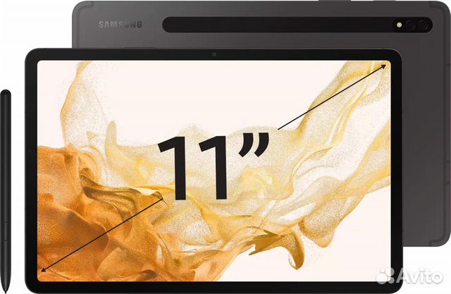 Новый топовый Samsung Galaxy Tab S8 128Гб гарантия