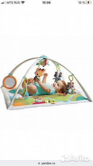 Развивающий коврик tiny love сказочный лес